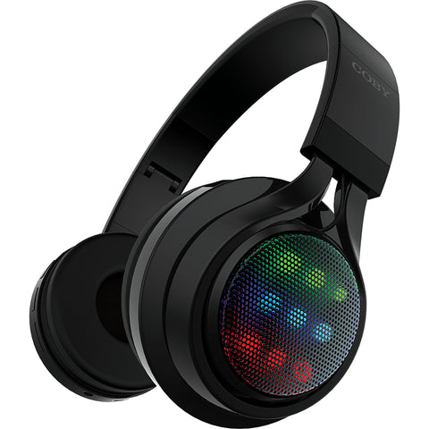 Coby Light Up Bluetooth Headphones