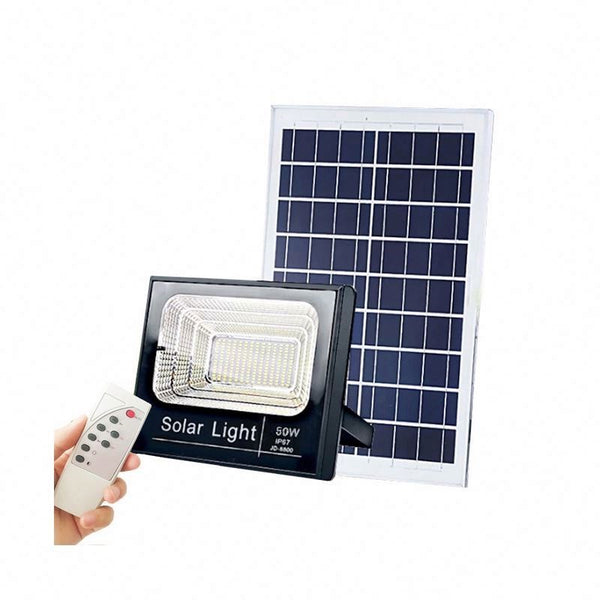 CCLAMP CL-750S 100W  IP67 Outdoor Solar Floodlight w/ 16W Solar Panel