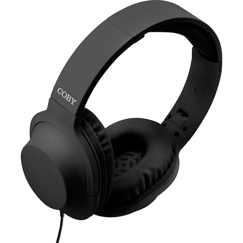 Coby Super Bass Stereo Headphones w/Mic