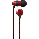 Coby Extr3m3 Tangle-Free Flat Cable Metal Stereo Earbuds w/ Mic