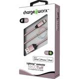 Chargeworx NYLO Tuff 6ft Lightning Sync & Charge Cable