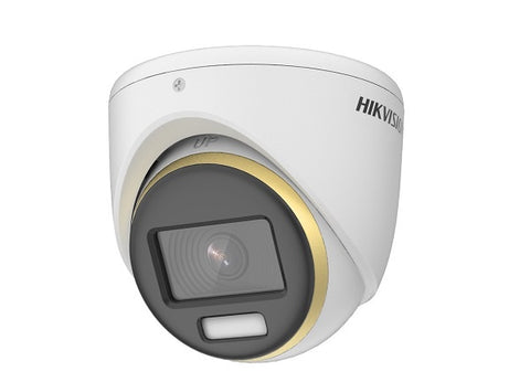 Hikvision 2MP ColorVu Colour 24/7 Indoor Fixed Turret Camera DVR