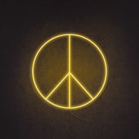 West & Arrow LED Neon - Peace Sign