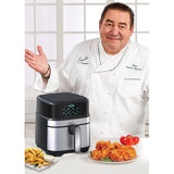 Emeril Lagasse Air Fryer Elite Home, 5 Quarts - Stainless Steel