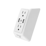 Forza FWT-2201USB - 2 Outlet Surge protector & Dimmable Night Light- AC 110/220 V - 1875 Watt