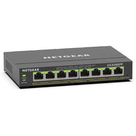 NETGEAR 8 Port PoE Gigabit Ethernet Plus Switch - w/ 8 x PoE+ @123W