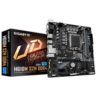 Gigabyte H610M S2H V2 DDR4 - 1.0  - LGA1700/Intel 610/DDR4/ USB 3.2 Gen 1/ Gigabit LAN/ HD Audio (8-channel)/micro ATX Motherboard