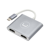 Unno Tekno USB C to Dual HDMI Adapter