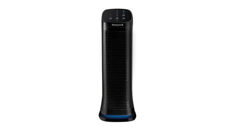 Honeywell Air Genius 5 Air Purifier w/ Washable Filter - Large Rooms 250 sq ft - Black
