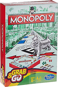 Hasbro Monopoly Grab & Go Game