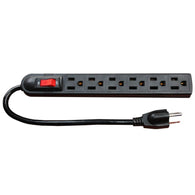 iMexx Surge Protect 100-130Volts Only- 6 Outlet- IME-86014