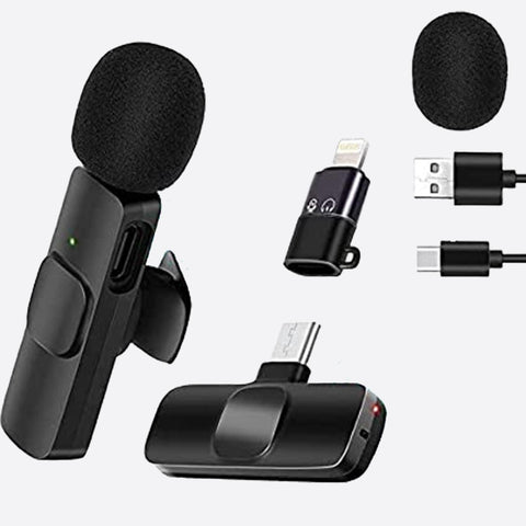 K8 Wireless Microphone for Vlogging w/ Phone