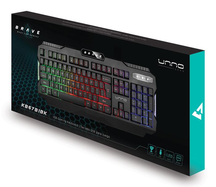 Unno Tekno Brave Gaming Keyboard – online.bb
