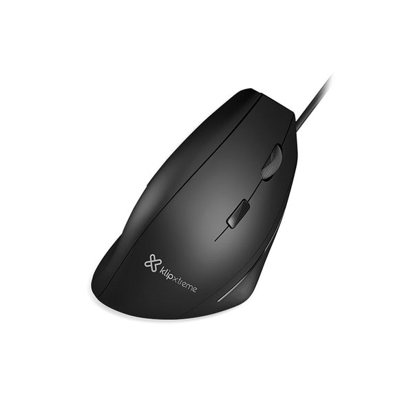 Klip Xtreme Krest KMO-505 6 Button Ultra-Ergonomic Vertical Wired Mouse