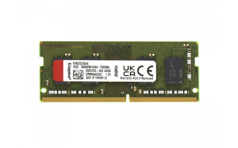 Kingston ValueRAM  DDR4 8 GB - SO-DIMM 260-pin - 3200 MHz / PC4-25600 - CL22 - 1.2 V - unbuffered - non-ECC
