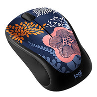 Logitech Design Collection Limited Edition Wireless Mouse - Forest Floral