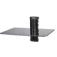 MYO MS40 DVD & Media One Shelf Stackable Glass Wall Stand