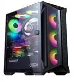 MYO Y200 Gaming Case w/ Mesh Front Panel & Tempered Side Glass