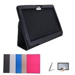 PU Leather Case Cover with Stand and Screen Protector A100