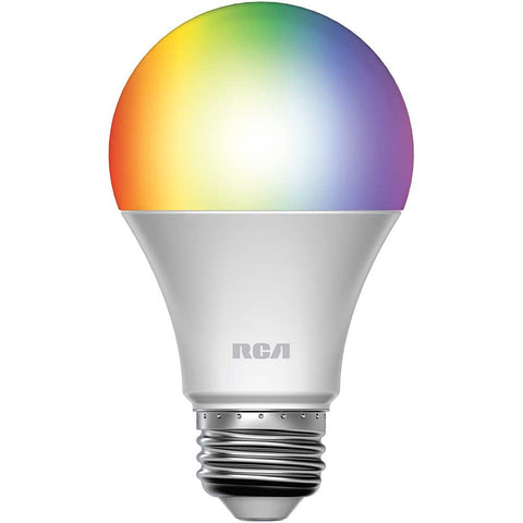 RCA Dimmable RGB Smart Wi-Fi LED Bulb - 800 Lumens