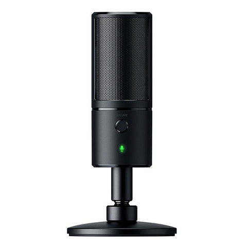 Razer Seiren X USB Microphone for Streaming & Gaming - Professional Grade - Built-In Shock Mount - Supercardiod Pick-Up Pattern - Black