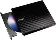 Asus 8X Slim External DVD±RW (±R DL) / DVD-RAM Drive - USB 2.0 - Black