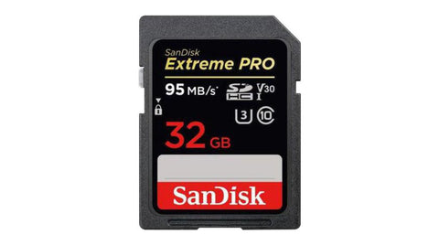 SanDisk Extreme Pro 32GB SDHC UHS-I Card  - 95 mb/s