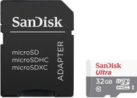 SanDisk MicroSDXC ULTRA 32GB With SD Adapter Class 10 80MB