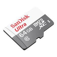 SanDisk Ultra microSDXC 64GB w/ SD Adapter Class 10 - 80MB/s