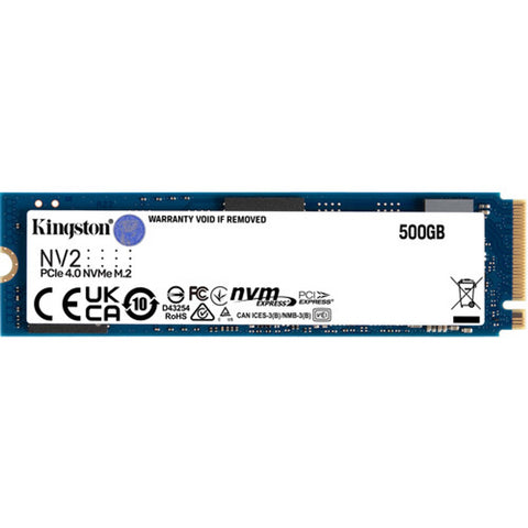 Kingston 500GB NV2 M.2 2280 PCIe 4.0 NVMe SSD