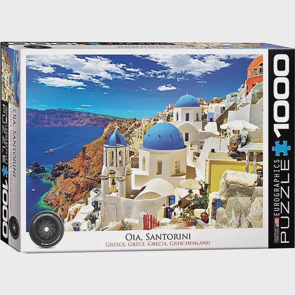 Oia, Santorini Greece 1000-Piece Puzzle