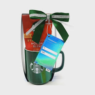 Starbucks 15oz Green Mug with Coffee