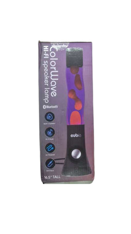 Colorwave Bluetooth Speaker Lava Lamp - Red