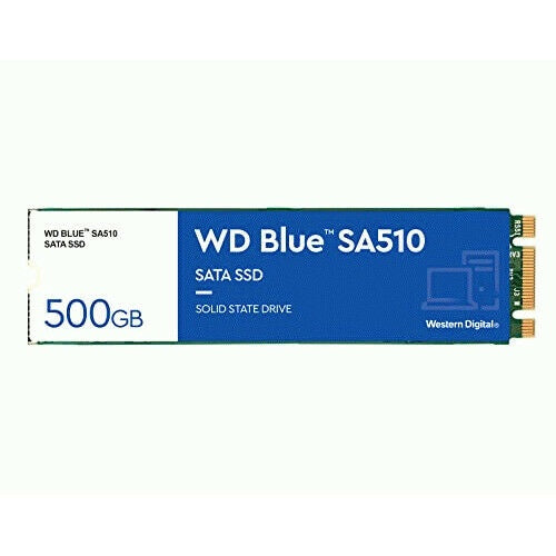WD Blue SA510 500GB M.2 2280 SATA 3D 6GB/s SSD