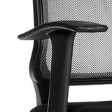 Xtech Executive Office Chair  w/ Arms &  Chrome Base - Ginebra Black
