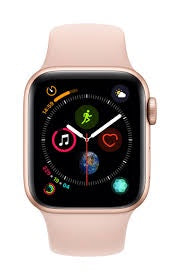 Apple Watch S4 40mm Gold Alum Pink Sport Band