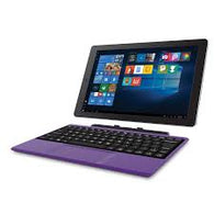 RCA CAMBIO 10.1” Intel Atom Processor Z8350 2GB, 32GB, BT 4.0, MicroSD Card up to 128GB W10 - PURPLE