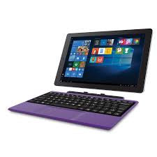 RCA CAMBIO 10.1” Intel Atom Processor Z8350 2GB, 32GB, BT 4.0, MicroSD Card up to 128GB W10 - PURPLE