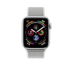 Apple Watch S4 40mm Silver Alum Seashell Sport Loop