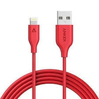 Anker PowerLine Cable Lightning 6FT A8112H91 - Red