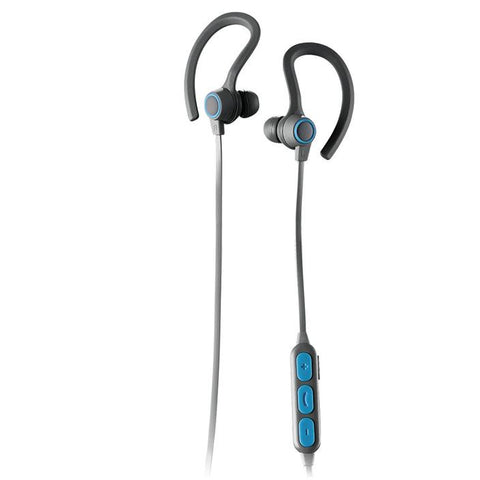 Unno Tekno Earbuds SportBuds Bluetooth w/Mic- Blue