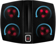 HoMedics Shiatsu Elite Foot Massager with Heat, 4 Rotational Heads and 12 Massage Nodes