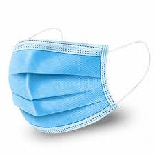 Disposable Blue 3-Ply Face Mask