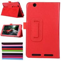 Vistore - Acer Iconia ONE 7 B1-750 3 Fold Multi-Angle Stand PU Leather Tablet Case Cover