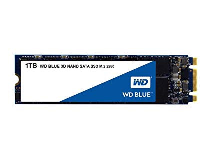 WD Blue 3D NAND 1TB SATA 6 GB/s SSD M.2 2280