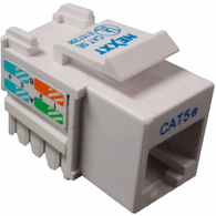 Nexxt Cat5e Keystone Jack RJ45- 110 type