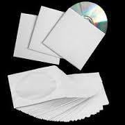 CD Paper Sleeves with Window - Assorted Colours