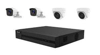 Hikvision TK-4144MH-MH 4 Channel H.265 4MP Lite Bullet Kit DVR