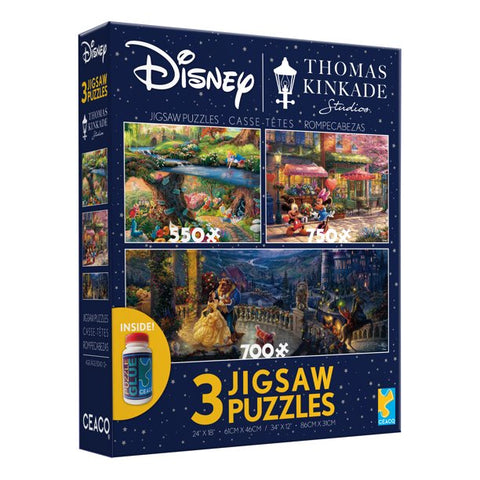 Ceaco 3 In 1 Puzzle - Disney Beauty and the Beast