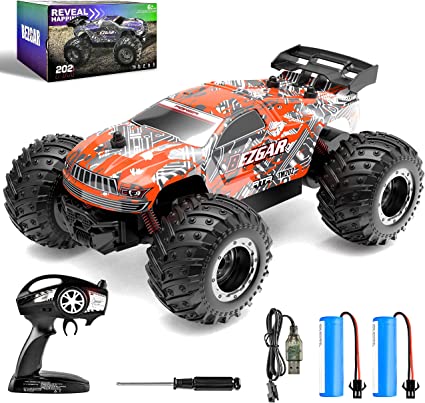 BEZGAR TM202 1:20 2WD Off Road Remote Control Monster Truck Crawler  w/ Rechargeable Batteries